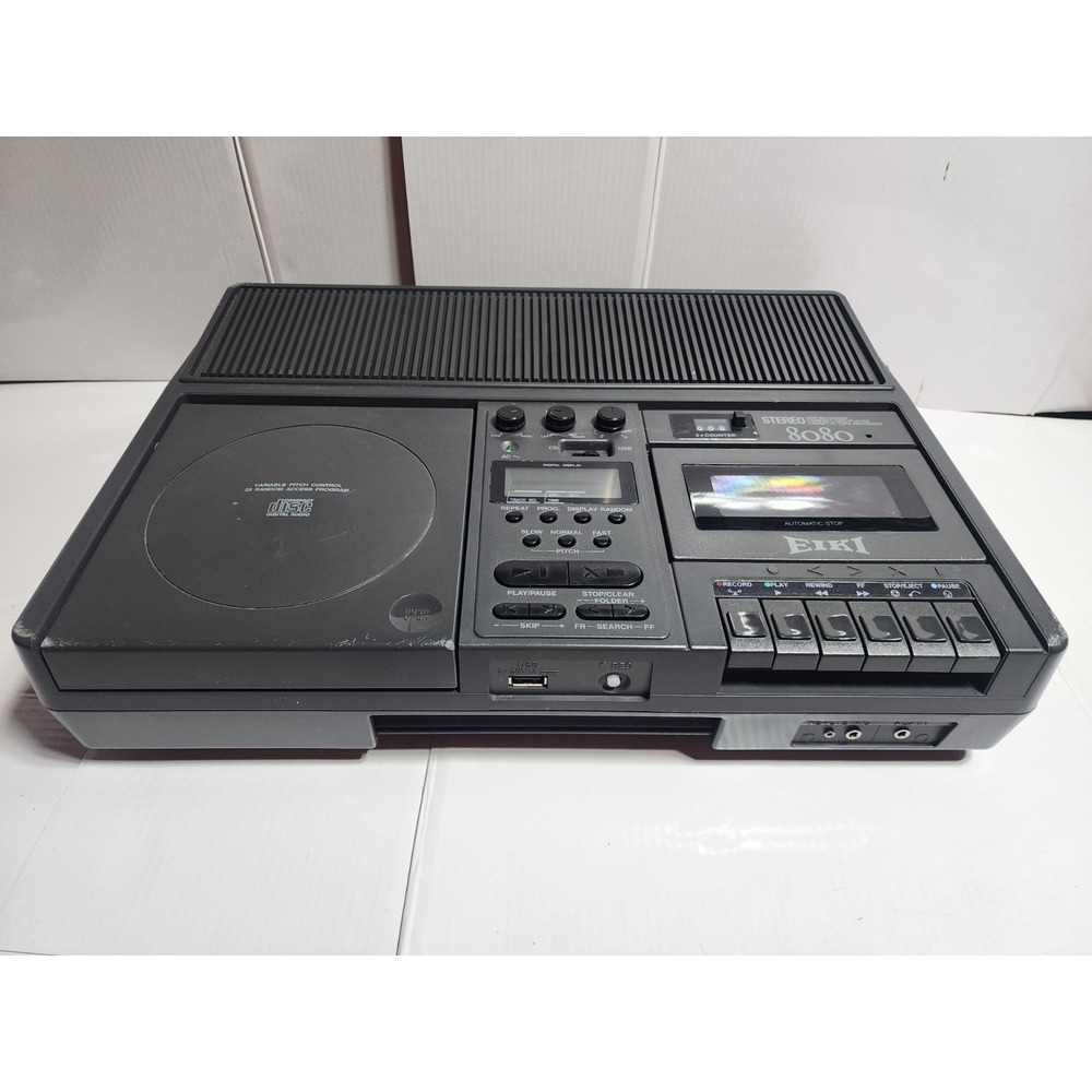 Eiki 8080 Stereo CD Player / USB / Cassette Tape Recorder